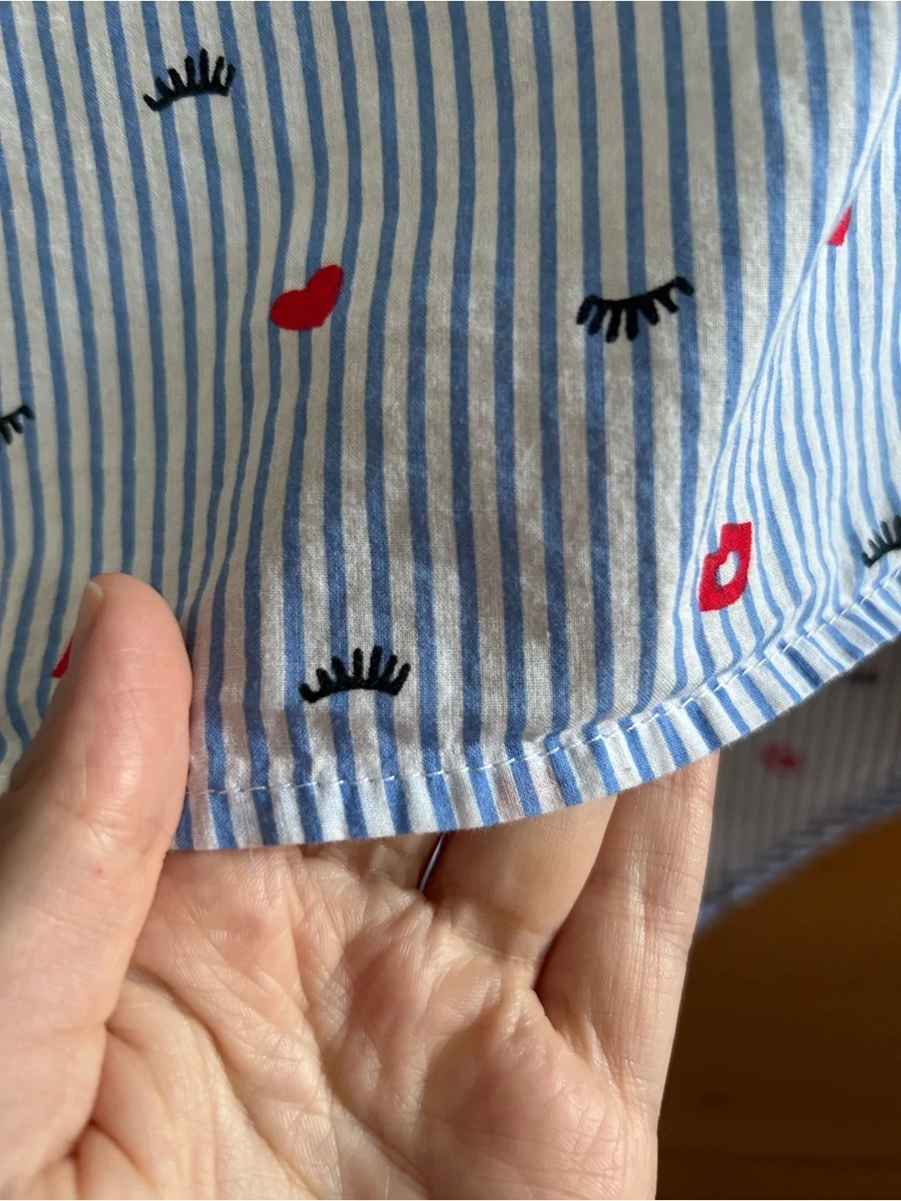 Fun Button-Down Front-Tie shirt